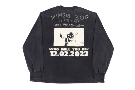 Hellstar x Metro Boomin Purple Heart On Fire Longsleeve