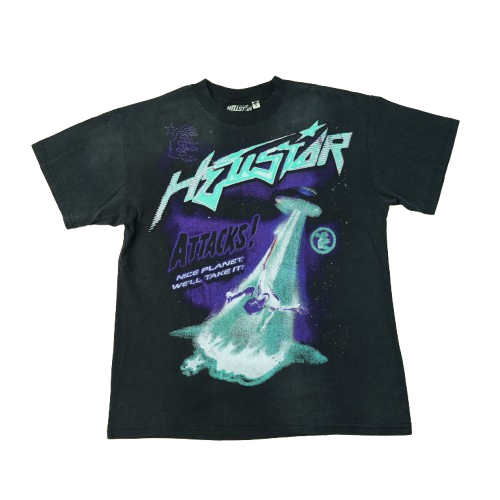 Hellstar Attacks T-Shirt [Black]