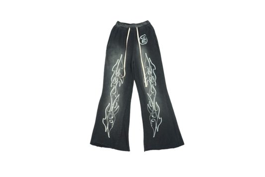 Hellstar Black Flare Sweatpant